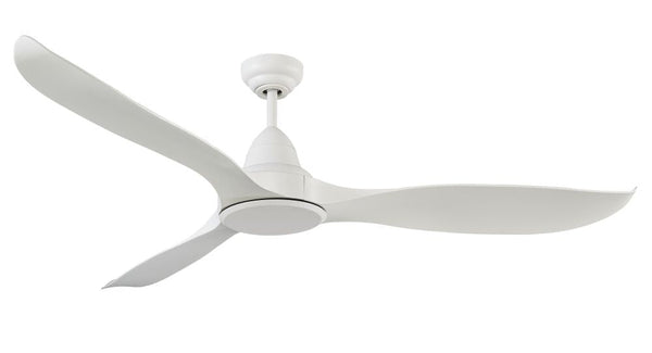 Ventilatore da Soffitto con 3 Pale in Abs Ø132 cm 5 Velocità Martec Wave Bianco online
