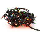 Minilucciole natalizie multicolor 100 luci 8 giochi di luci 6 metri