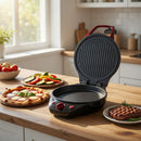 Piano Cottura Multifunzione Duadine 3 in 1 Antiaderente 1200W Kooper Italì Pizza Maker