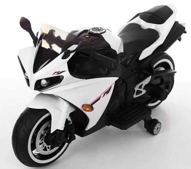 Moto Elettrica per Bambini 6V Kidfun Bianca