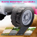 Quad Elettrico per Bambini licenza ufficiale HONDA con Luci LED Clacson e Pedale Rosa  