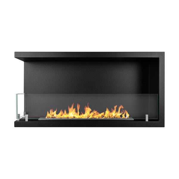 Camino a Bioetanolo da Incasso ad angolo 90x22,4x45 cm Sutri 90 SX Nero acquista