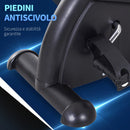 Mini Pedaliera Cyclette per Gambe e Braccia Max 120Kg con LCD  Cyclo Nero