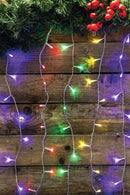 Tenda Luminosa Natalizia Multicolor da Esterno-Interno Soriani 36V Varie Misure