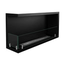 Camino a Bioetanolo da Incasso ad angolo 90x22,4x45 cm Sutri 90 SX Nero