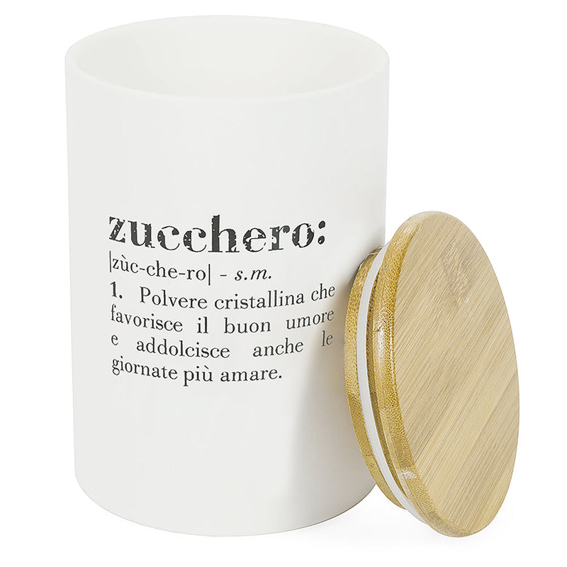 Set 3 Barattoli Sale Zucchero e Caffè 750 ml in Ceramica VdE Tivoli 1996 