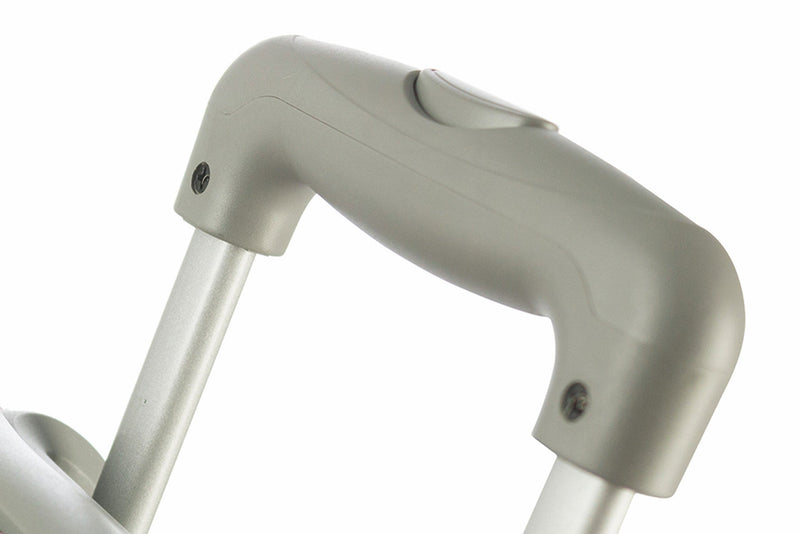 Trolley Valigia Bagaglio a Mano Rigida in ABS 4 Ruote Soriani Blu