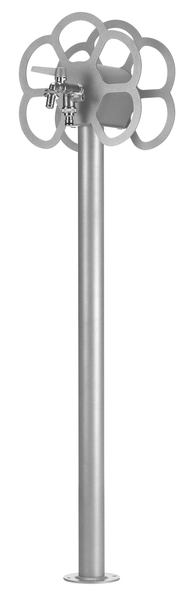 Fontana da Giardino con Rubinetto e Portatubo Integrato Belfer 42/SRF Alluminio acquista