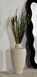 Vaso Shade Ø29,5x57 cm in Mgo Crema      