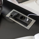 Multipresa Backflip in Acciaio Emuca 