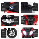 Moto Elettrica per Bambini 12V con Licenza BMW S1000 XR Rossa