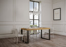 Tavolo 160x90x77 cm Tecno fix Quercia Naturale