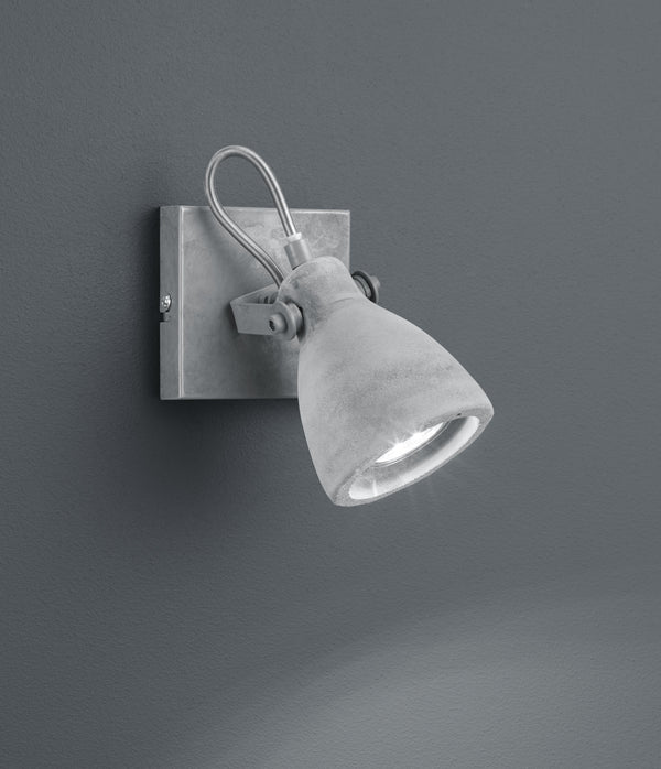 online Faretto da Interno GU10 in Metallo Calcestruzzo