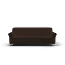 Copridivano Elasticizzato in Poliestere Iris Marrone Varie Misure