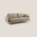 Divano 3 Posti 198x88x93 cm in Tessuto Beige