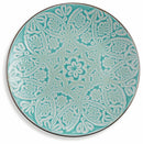 Servizio Piatti 18 Pezzi in Hard Dolomite Villa d'Este Baku Turchese