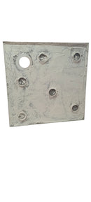 Piatto Doccia 75x75 cm in Acrilico Fosterberg Floret 2 Bianco Lucido Seconda Scelta