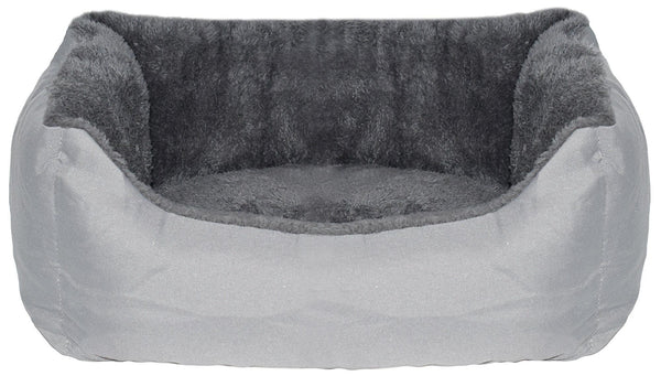 Cuccia per Cani e Gatti Doubleface in Poliestere Love Grigio Chiaro Varie Misure prezzo