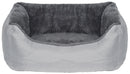 Cuccia per Cani e Gatti Doubleface in Poliestere Love Grigio Chiaro Varie Misure