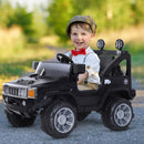 Macchina Elettrica per Bambini 6V Fuoristrada Nero 