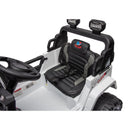 Macchina Elettrica per Bambini 12V Baby Fuoristrada Bianca
