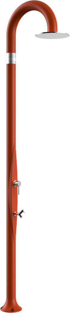 acquista Doccia da Esterno Giardino Miscelatore e Lavapiedi Arkema Funny Yin Arancio