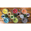 Servizio Piatti 18 Pezzi in Porcellana e Gres Villa d'Este Fiji