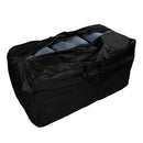 Set Salotto da Giardino 240x186x70 cm ad Angolo con Tavolo e Box Contenitore in Rattan Grigio
