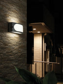 Applique da Esterno E27 in Alluminio Sovil Marrone