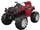 Quad Elettrico 12V Kidfun Moto Outlander Rosso