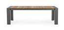 Tavolo Allungabile da Giardino 228-294x100x75h cm Cameron Antracite