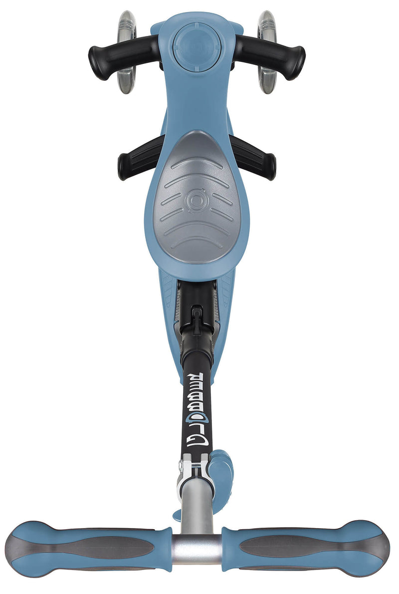 Monopattino Passeggino Triciclo a 3 Ruote Globber Go-UP Deluxe Blu