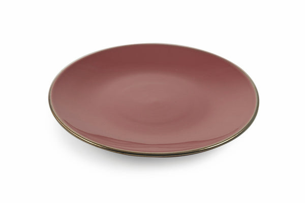 online Set 6 Piatti Frutta Ø19,5x2 cm in Gres Villa d'Este Home Tivoli Royal Passion Rosa