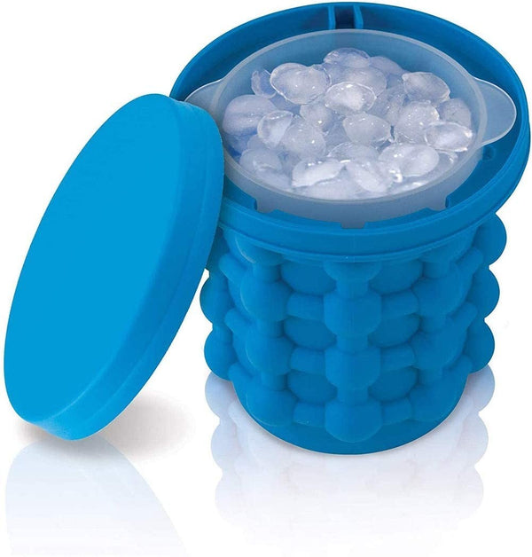 acquista Secchiello in silicone per ghiaccio ice genie doppio utilizzo
