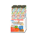 Tappeto Extramorbido per Bambini 200x150 cm Arrotolabile Doppia Grafica Multicolore