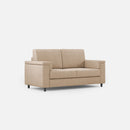 Divano 2 Posti 168x85x85 cm Marrak in Tessuto Beige