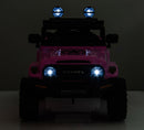 Macchina Elettrica per Bambini 12V Toyota Cruiser Rosa