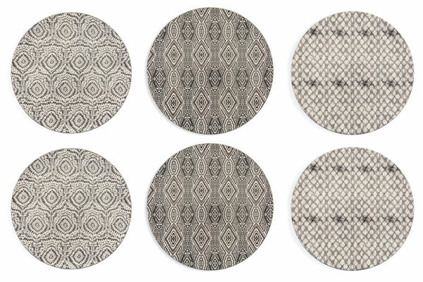 Set 6 Sottopiatti Ø33 cm in Plastica Villa d'Este Home Tivoli Etnico acquista