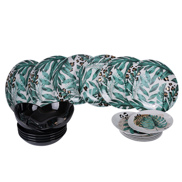 acquista Servizio Piatti 18 Pezzi in Porcellana e Gres VdE Tivoli 1996 Samana