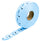 24000 Tickets per Distributore Eliminacode D900 Confezione 6 Rotoli x 4000 Visel Azzurri