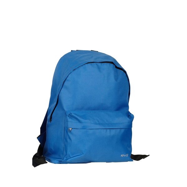 Zaino in Poliestere con Tasca Frontale e Spallacci Imbottiti Ravizzoni Madrid Blu sconto