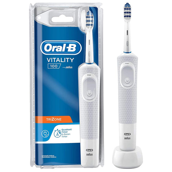 Spazzolino Elettrico Denti Vitality 100 TriZone a Batteria Ricaricabile con Timer Oral-B acquista