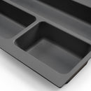 Portaposate Optima Vertex/Concept 500mm Plastica Grigio Antracite Tecnoplastica Emuca