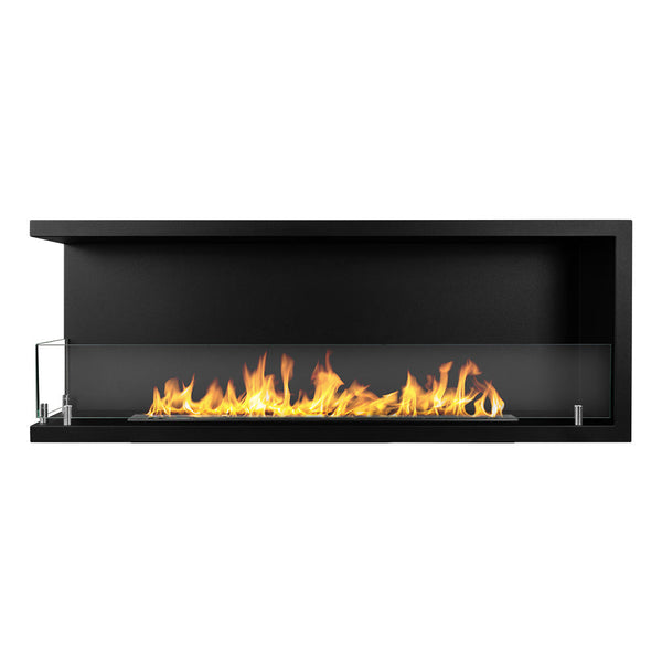 online Camino a Bioetanolo da Incasso ad angolo 120x22,4x45 cm Sutri 120 SX Nero