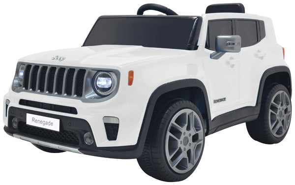 Macchina Elettrica per Bambini 12V con Licenza Jeep Renegade Bianca online