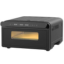 Forno Elettrico per Pizze 2200W Pizza Maker Cottura Uniforme Temperatura 150-430° Nero