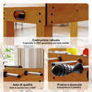 Calcio Balilla in Legno MDF 122x61x80,7 cm
