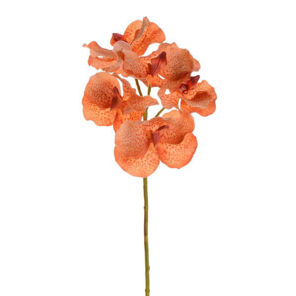 prezzo Set 3 Orchidea Artificiali Vanda Altezza 62 cm Arancio