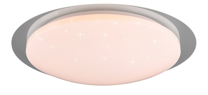 Plafoniera da Interno a LED in Plastica Bianco