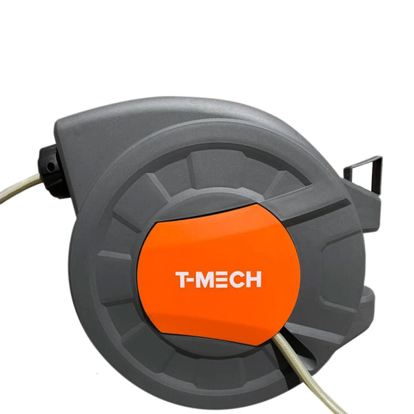 acquista Avvolgitubo da Giardino 44,5x23,5x42 cm Staffaggio a Parete e Maniglia di Trasporto Tubo 30m